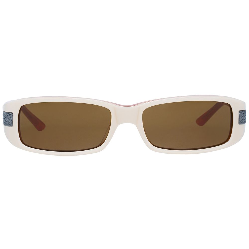 More & More Brown Plastic Sunglasses