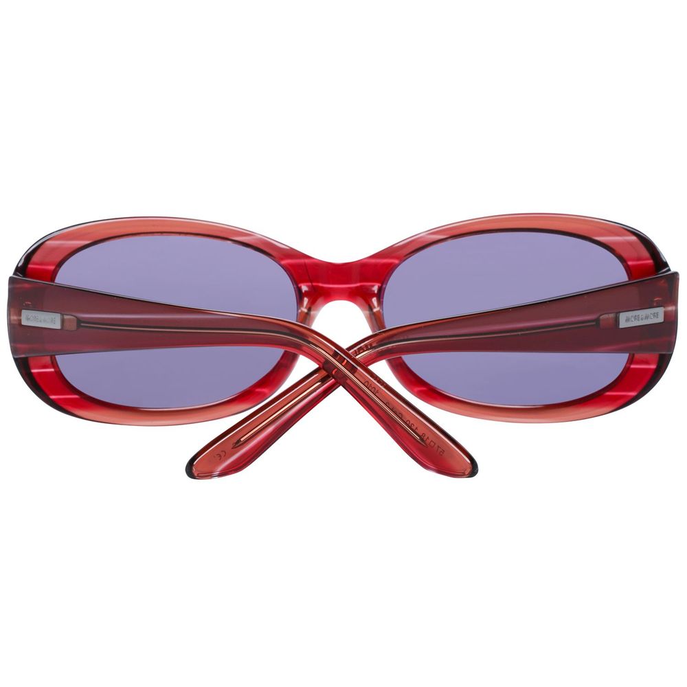 More & More Red Plastic Sunglasses