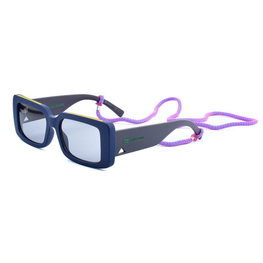 M Missoni Blue Resin Sunglasses