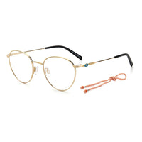 M Missoni Gold Metal Frames