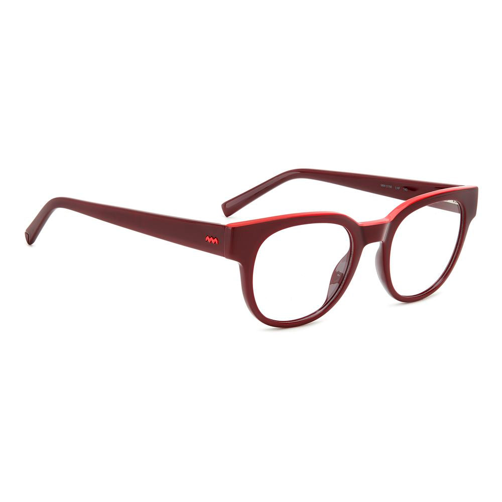 M Missoni Red Resin Frames