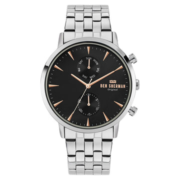 Ben Sherman Gray Stainless Steel Watch