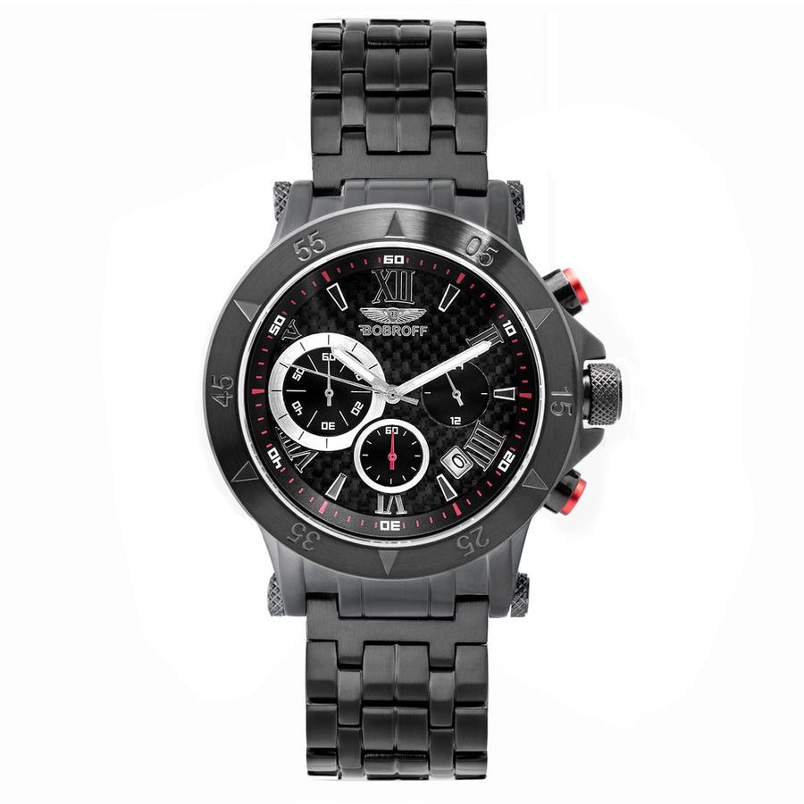 Bobroff Black Steel Watch