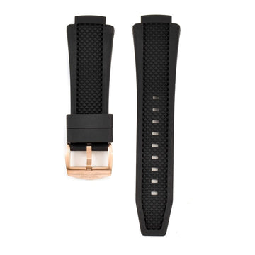 Bobroff Black Silicone Watch