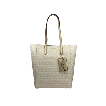 Michael Kors Vincent With Card Case Large Tote Purse Bag Gold