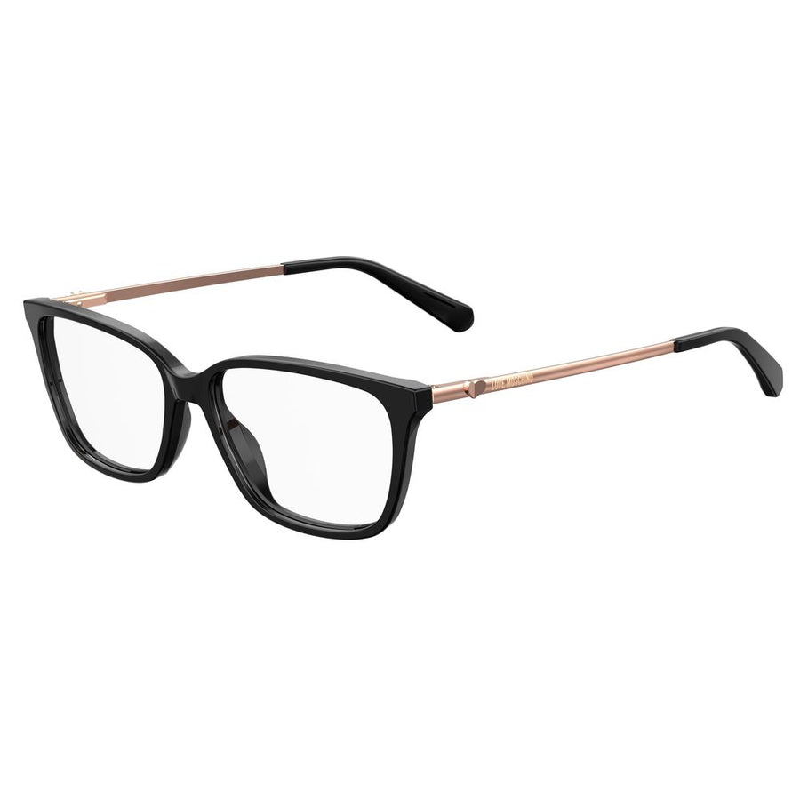 Love Moschino Black Acetate Frames