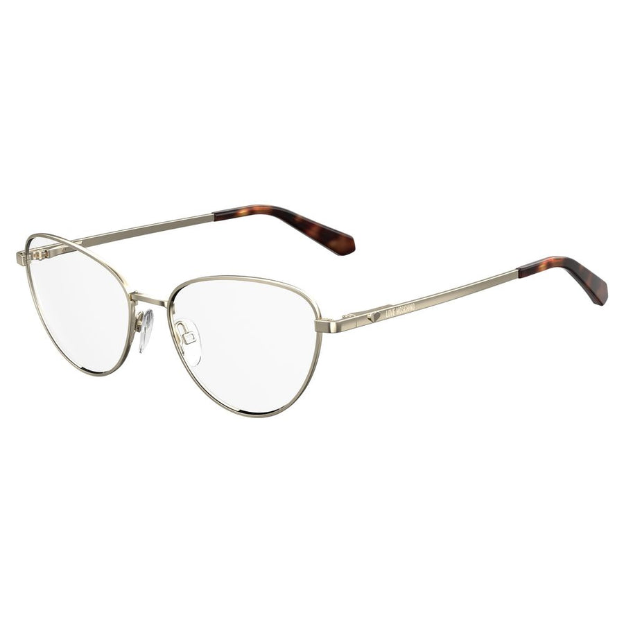 Love Moschino Bronze Metal Frames