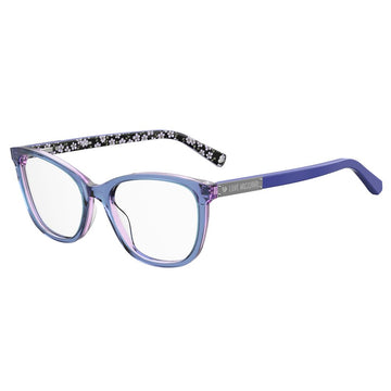 Love Moschino Blue Acetate Frames