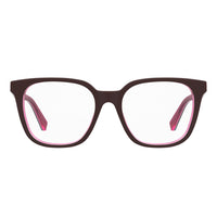 Love Moschino Burgundy Acetate Frames