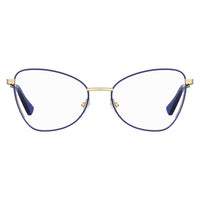 Moschino Blue Metal Frames