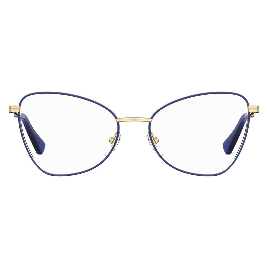 Moschino Blue Metal Frames