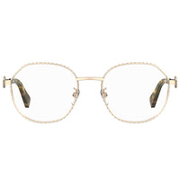 Moschino Gold Metal Frames