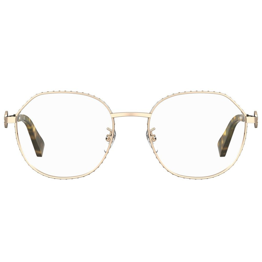 Moschino Gold Metal Frames