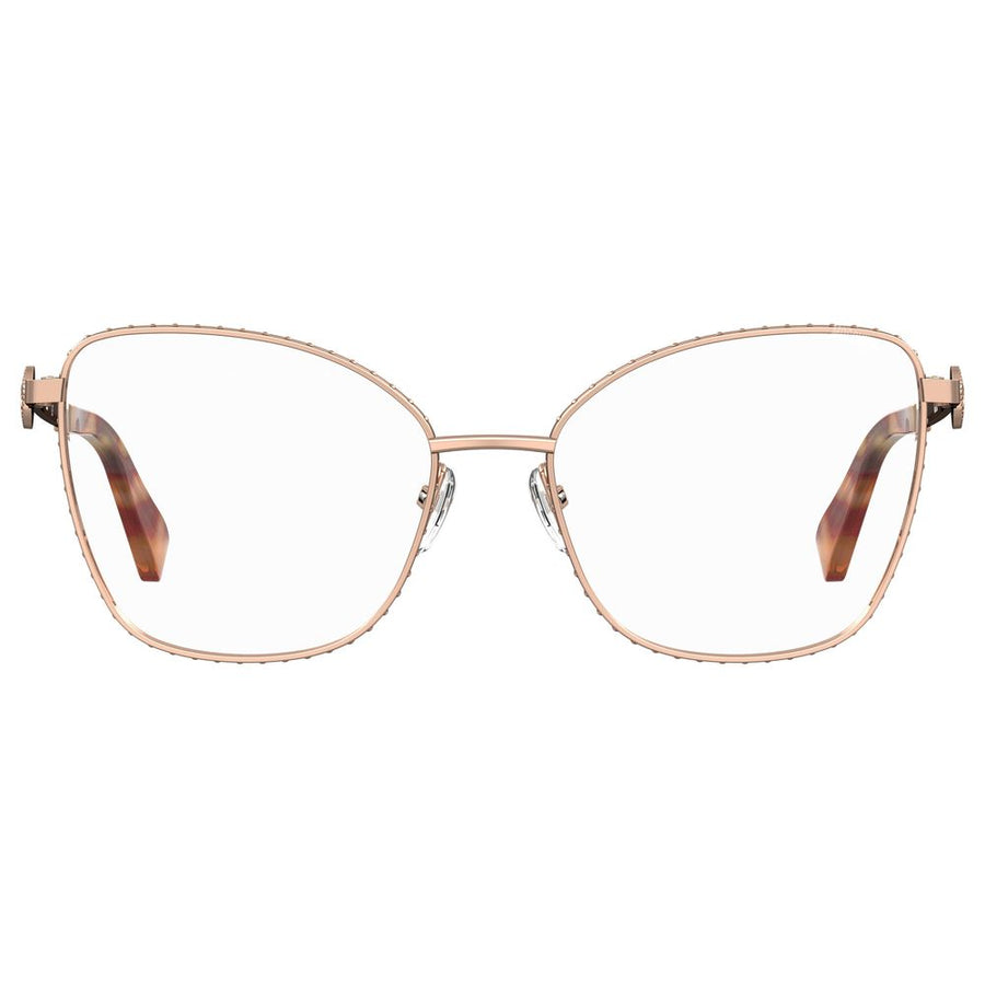 Moschino Gold Metal Frames