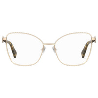 Moschino Gold Metal Frames