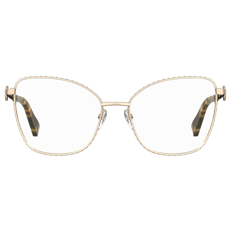 Moschino Gold Metal Frames