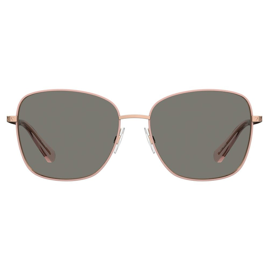 Love Moschino Brown Metal Sunglasses