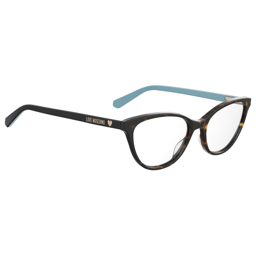 Love Moschino Brown Acetate Frames