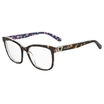 Love Moschino Brown Acetate Frames