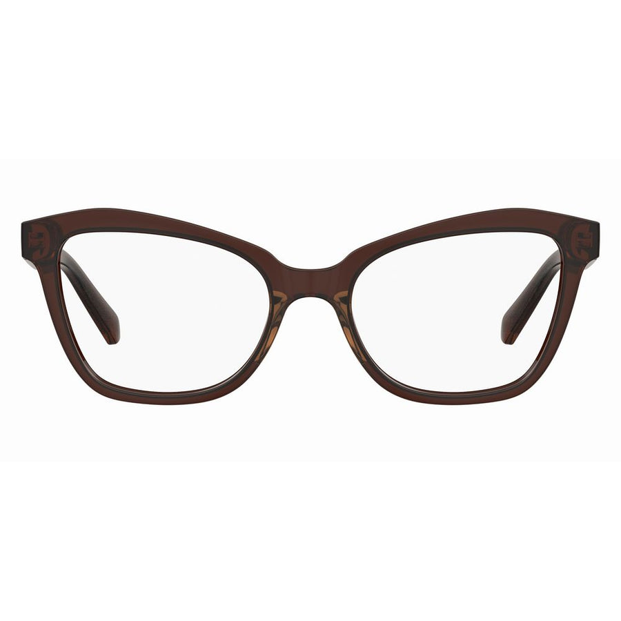 Love Moschino Brown Acetate Frames