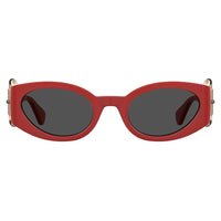 Moschino Red Resin Sunglasses