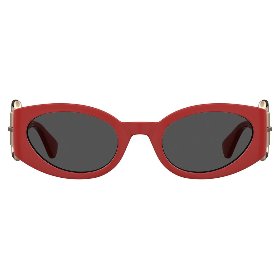 Moschino Red Resin Sunglasses