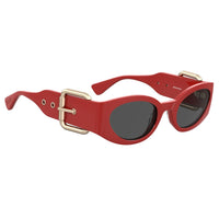 Moschino Red Resin Sunglasses