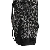 Dolce & Gabbana Multicolor Leopard Jacquard Hobo Crossbody Borse Bag