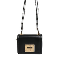 Dolce & Gabbana Black Joy Therapy Lola Studded Leather Crossbody Bag