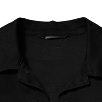 Dolce & Gabbana Black DG Cotton Stretch Denim Jacket