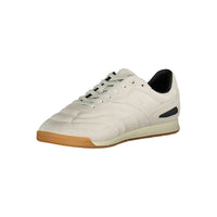 Hugo Boss Gray Leather Men Sneaker