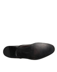 Dolce & Gabbana Multicolor Peacock Patent Leather Derby Men Dress Shoes