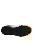 Dolce & Gabbana Multicolor Leather DNA Low Top Sneakers Shoes