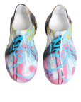 Dolce & Gabbana Multicolor Graffiti Daymaster Sneakers Shoes