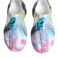 Dolce & Gabbana Multicolor Graffiti Daymaster Sneakers Shoes