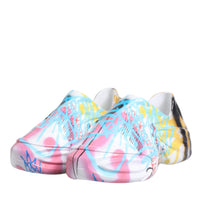 Dolce & Gabbana Multicolor Graffiti Daymaster Sneakers Shoes