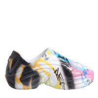 Dolce & Gabbana Multicolor Graffiti Daymaster Sneakers Shoes