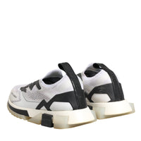 Dolce & Gabbana White SORRENTO Sport Stretch Sneakers Shoes