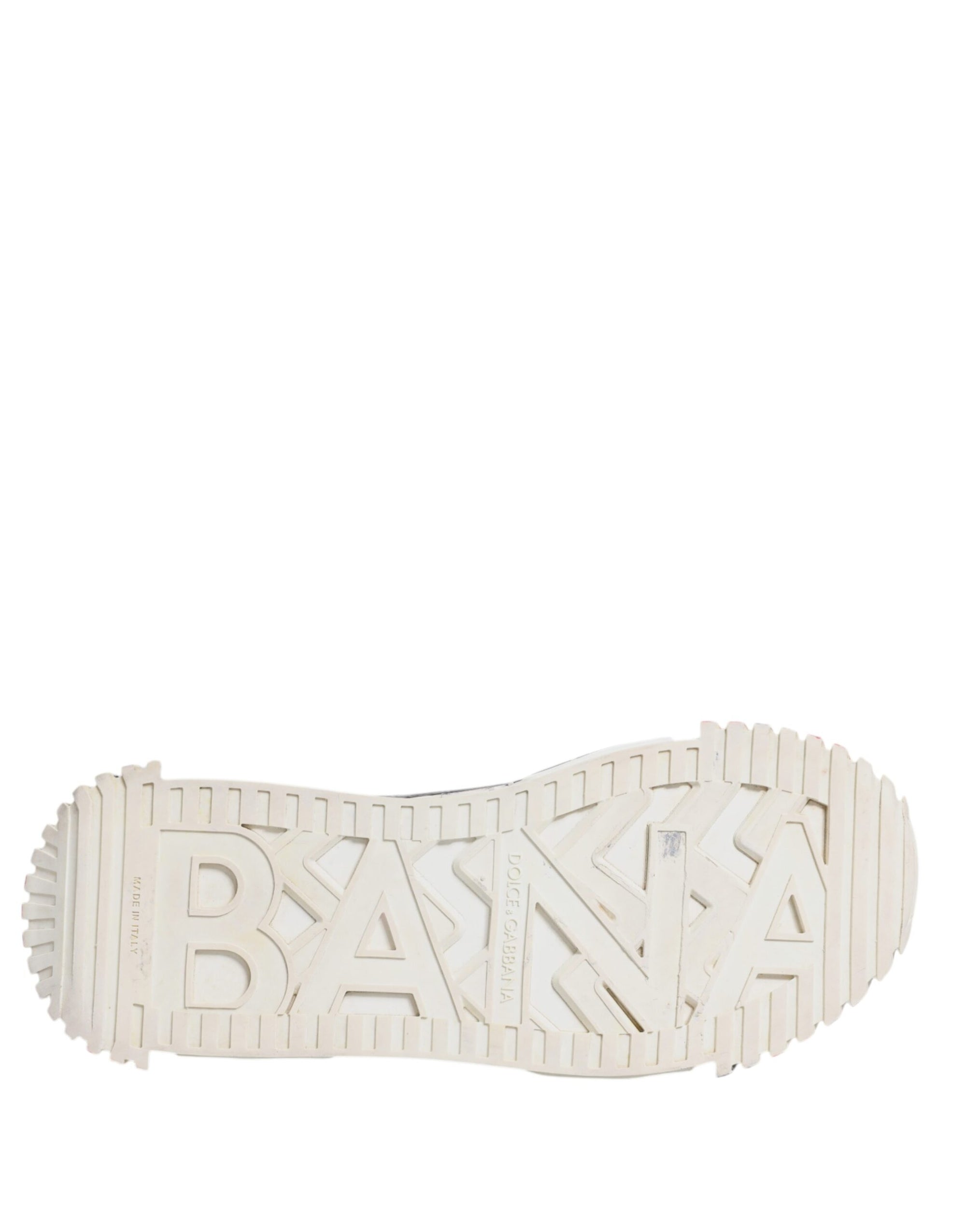 Dolce &amp; Gabbana Multicolor Suede Fabric NS1 Sneakers Shoes