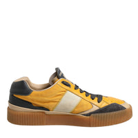 Dolce & Gabbana Multicolor Leather DNA Sneakers Shoes