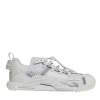 Dolce & Gabbana White NS1 Lace Up Low Top Sneakers Shoes