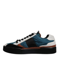 Dolce & Gabbana Multicolor Leather DNA Sneakers Shoes