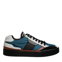 Dolce & Gabbana Multicolor Leather DNA Sneakers Shoes