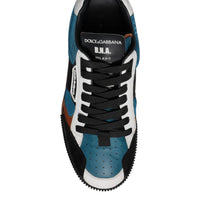 Dolce & Gabbana Multicolor Leather DNA Sneakers Shoes