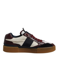 Dolce & Gabbana Multicolor Leather DNA Sneakers Shoes