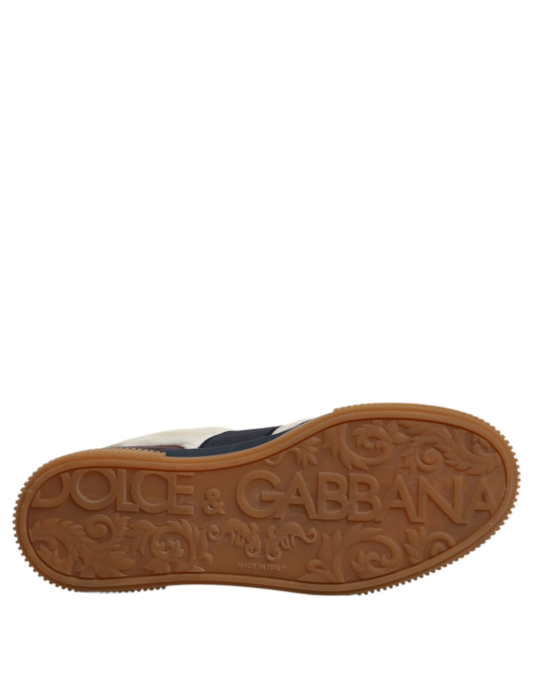 Dolce & Gabbana Multicolor Leather DNA Sneakers Shoes