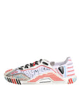 Dolce & Gabbana Multicolor Suede Fabric NS1 Sneakers Shoes