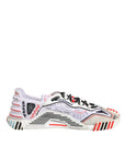 Dolce & Gabbana Multicolor Suede Fabric NS1 Sneakers Shoes