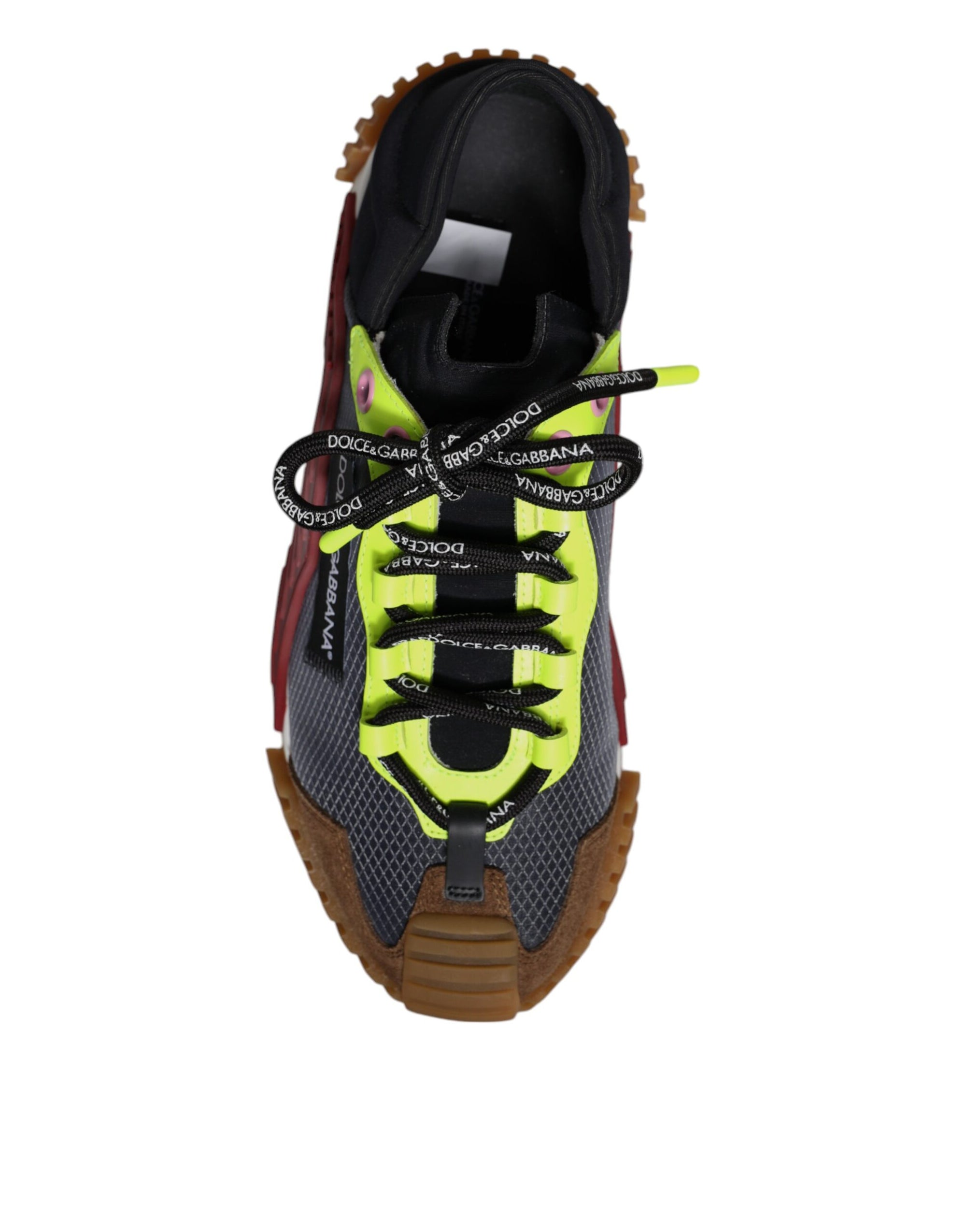 Dolce &amp; Gabbana Multicolor Nylon Low Top NS1 Sneakers Shoes