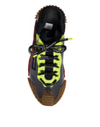 Dolce & Gabbana Multicolor Nylon Low Top NS1 Sneakers Shoes